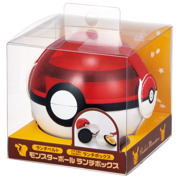 NEW! Pokemon Monster Ball Shape Lunch Box - Picture 1 of 5